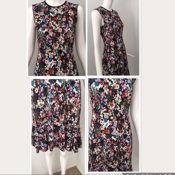 Erdem Multicolor Jelena Gloria Garden Dress